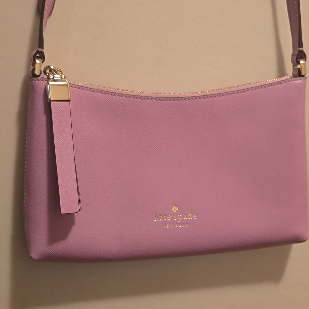 Kate Spade Lilac Leather Crossbody Bag